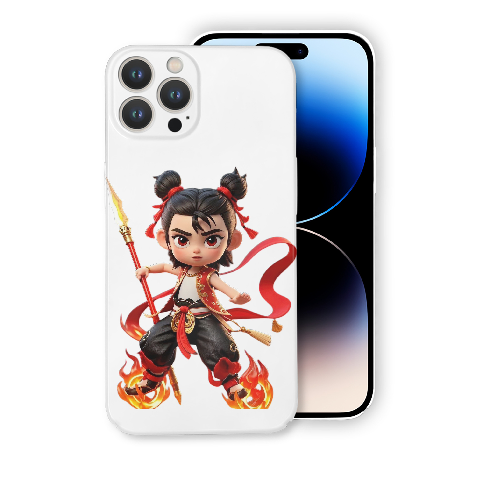 （画像用） Ne Zha 2 ナタ 魔童の大暴れ 【iPhone 14シリーズ対応】ハードケース